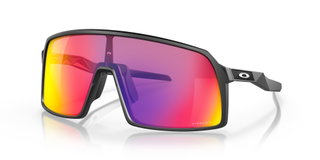 Oakley Sonnenbrille Sutro (Glasfarbe: Prizm road) schwarz matt - 1 Brille mit Hartschalenetui